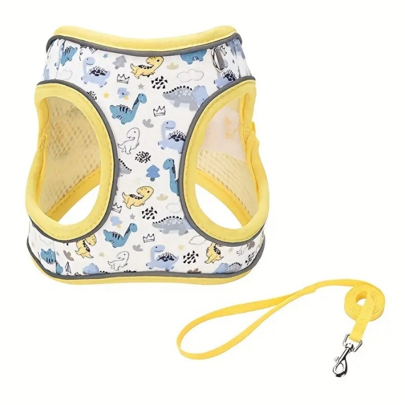 Polyester Printed Pet Chest Harness