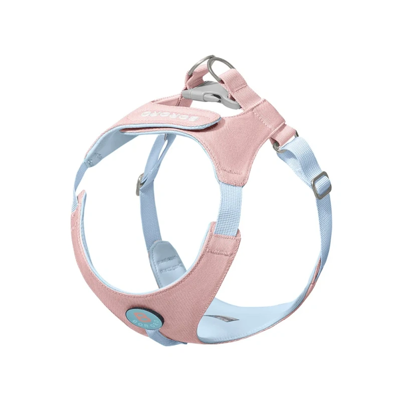 Dopamine Color Pet Harness & Leash Set - Breathable No-Pull Vest for Small/Medium Dogs,  Ultra-Lightweight