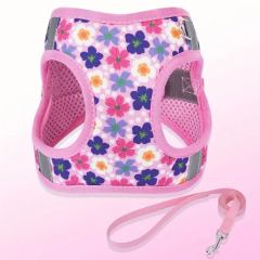 Polyester Printed Pet Chest Harness
