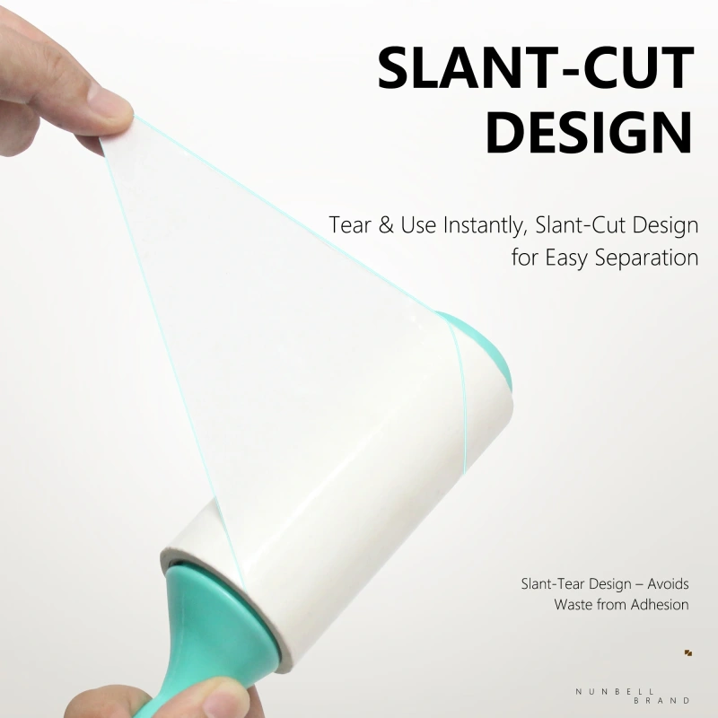 Nunbell PP Material Multi-Function Lint Remover for Pet Hair Reusable Fabric Hair Roller for Clothes Furniture Car Interiors