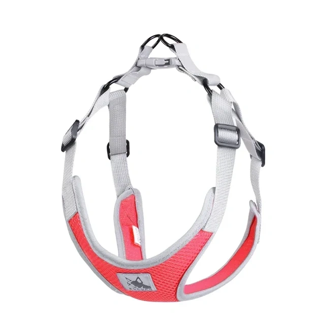 Pet Dog Harness Mesh Breathable Summer Pet Puppies Reflective Dog Cat Vest Harness Dog Soft Chest Strap for Small Medium Dogs