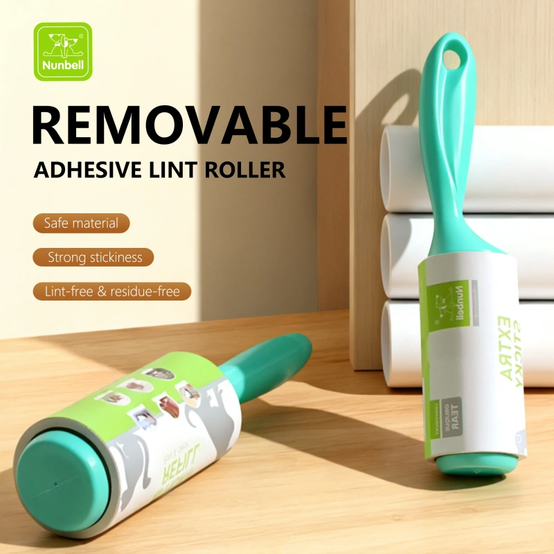 Nunbell PP Material Multi-Function Lint Remover for Pet Hair Reusable Fabric Hair Roller for Clothes Furniture Car Interiors
