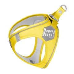 X7 No Pull Dog Harness for Small Dogs Macaroon Soft Padded Dog Harness Adjustable Reflective Harness for Yorkies French Bulldog
