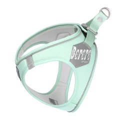 X7 No Pull Dog Harness for Small Dogs Macaroon Soft Padded Dog Harness Adjustable Reflective Harness for Yorkies French Bulldog