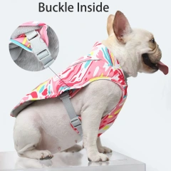 2022 New Winter Pet Dog Jacket Vest Harness Waterproof Reflective Dogs Clothing Coat Warm Outfits Pet Clothes Vest with Leash