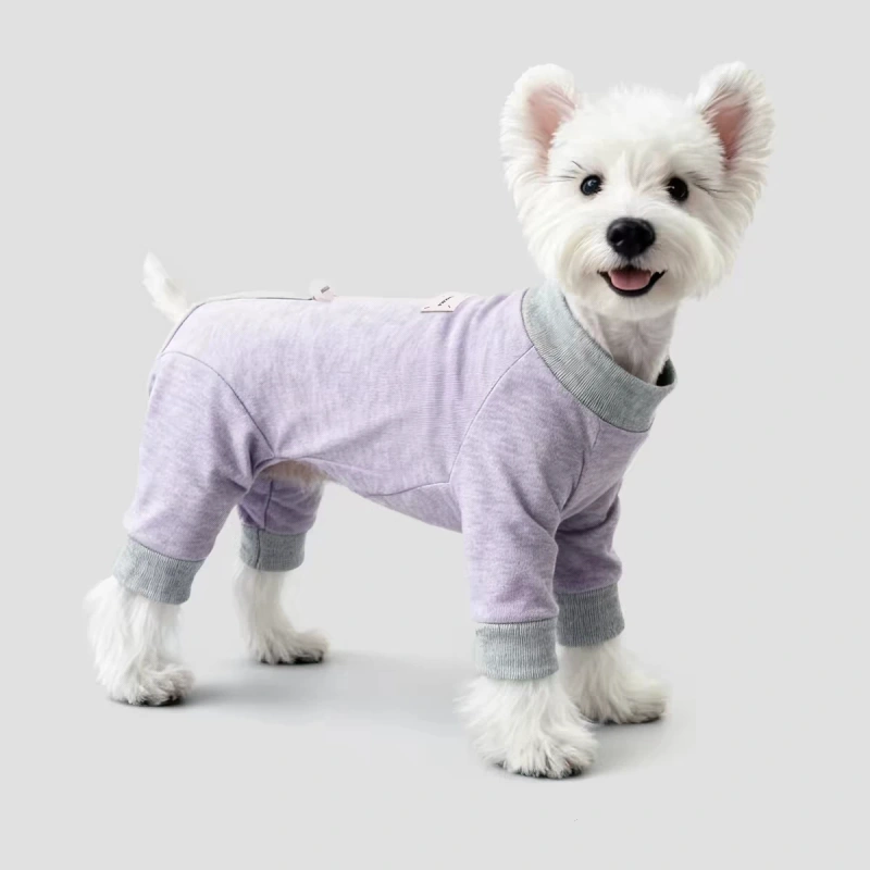 Modern Classic Winter Base Layer for Dogs & Cats-Protective Comfortable Warm Polyester Spandex Clothing with Solid Nordic Design