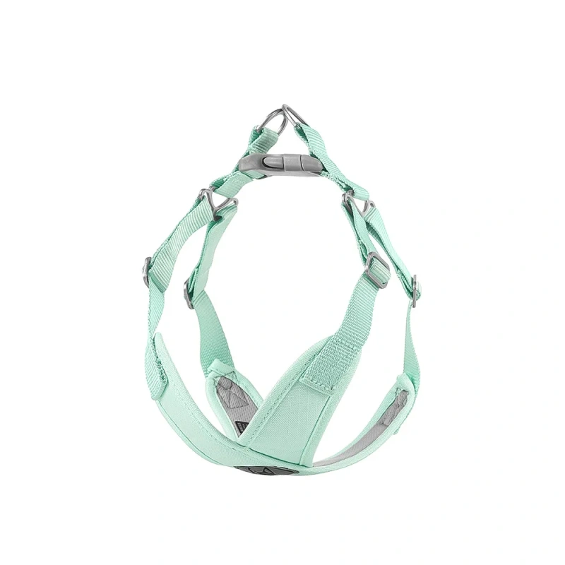 Small Dog Harness X-Shape Summer Macaron Dog Harness and Leash Set Breathable Choke Free No Pull Puppy Vest Harness for Yorkies