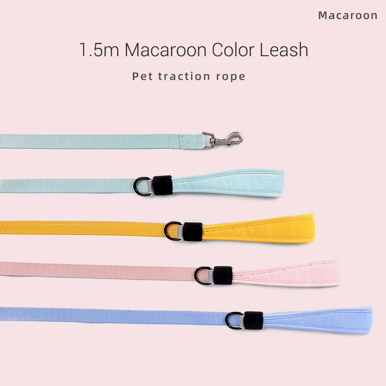 X7 No Pull Dog Harness for Small Dogs Macaroon Soft Padded Dog Harness Adjustable Reflective Harness for Yorkies French Bulldog