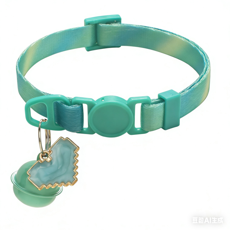 Pet Collar Printed Cat Collar Adjustable Safety Buckle