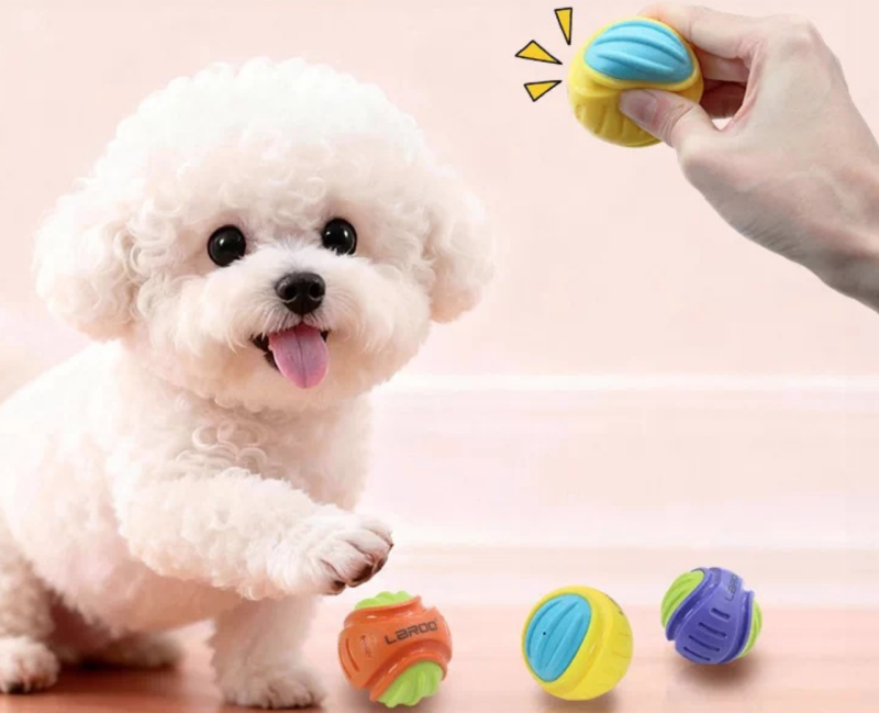 Laroo Dog-Sounding Bitten Ball