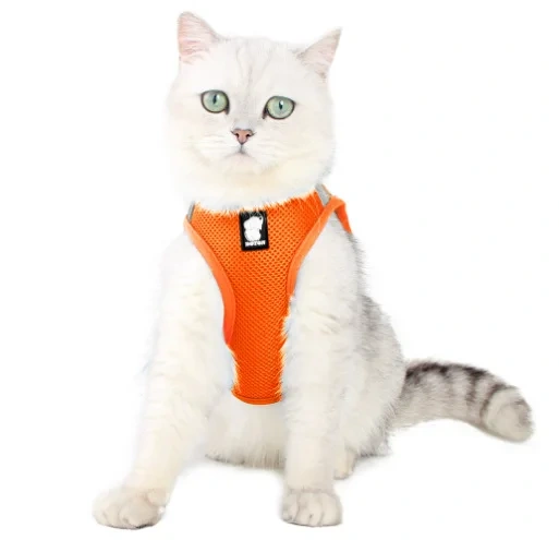 Breathable and Resistant Cat Traction Cat Leads Cat Harness on Pet Leash Products