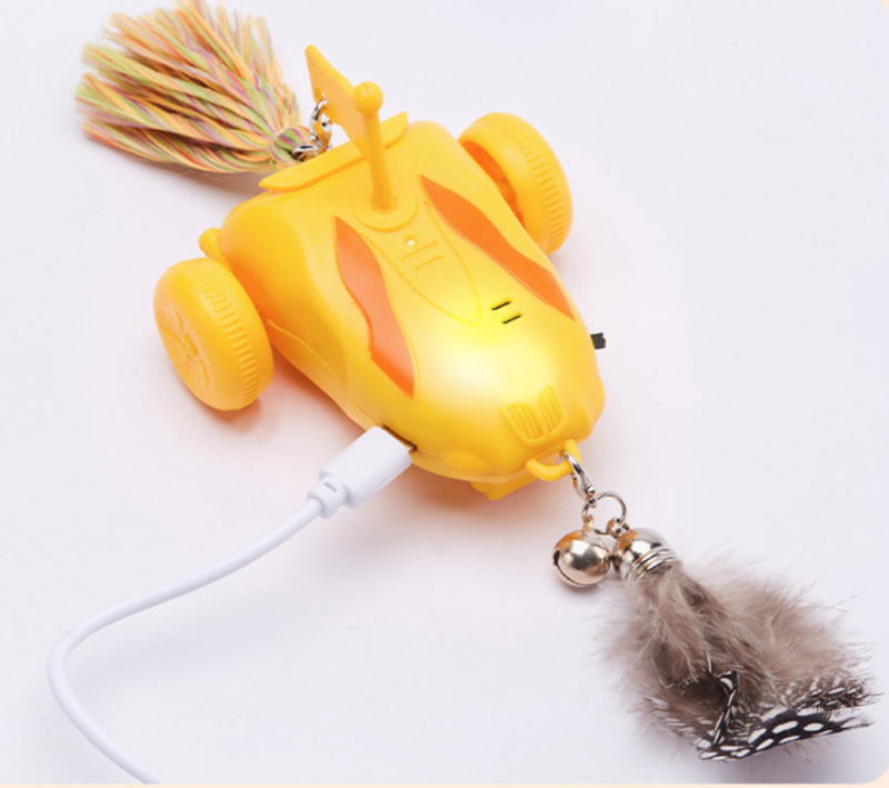 Cat touch sensor light strip with sound charging toy
