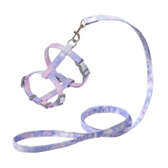 Cat Harness and Leash Set Adjustable Escape Proof Pet Harness for Kitten Outdoor Walking Cat Collar Lead Leash Pet Supplies