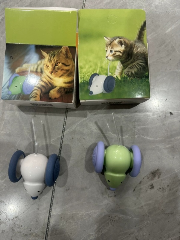 Pet toys Interactive Cat Toy Electric Mouse Car - Automatic Teaser with Intelligent