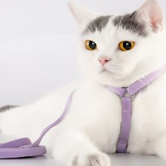 Pet Cat Walk Tie Cat Collar Kitten Suspender I-shaped Vest Harness