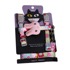 Cat-themed Chest Strap Set