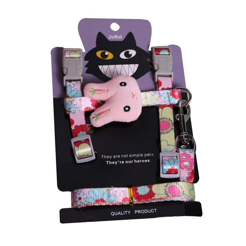 Cat-themed Chest Strap Set