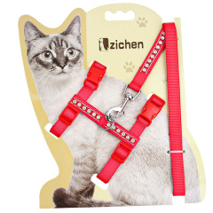 Cat-themed Chest Strap Set