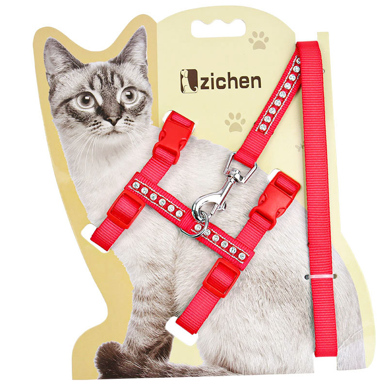 Cat-themed Chest Strap Set
