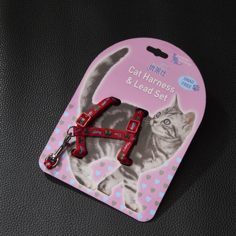 Cat face style harness