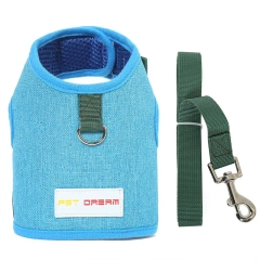 Stocked Breathable Mesh Firm Tactical Soft Pet No Pull Adjustable Dog Harness