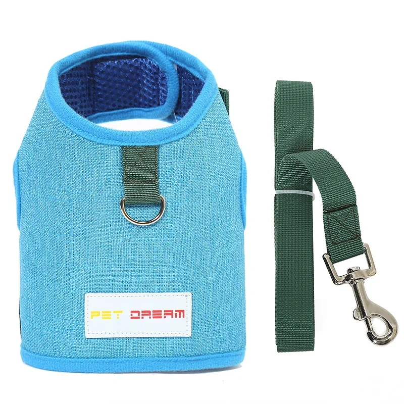 Stocked Breathable Mesh Firm Tactical Soft Pet No Pull Adjustable Dog Harness