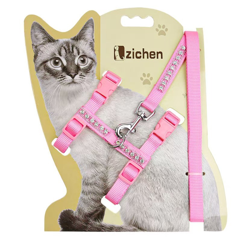 Cat-themed Chest Strap Set