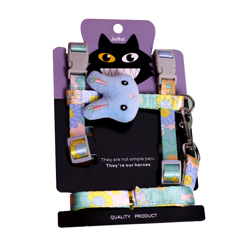 Cat-themed Chest Strap Set