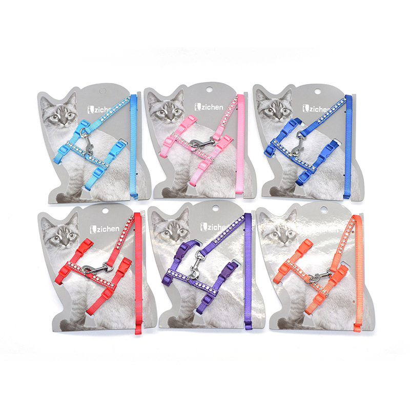 Cat-themed Chest Strap Set