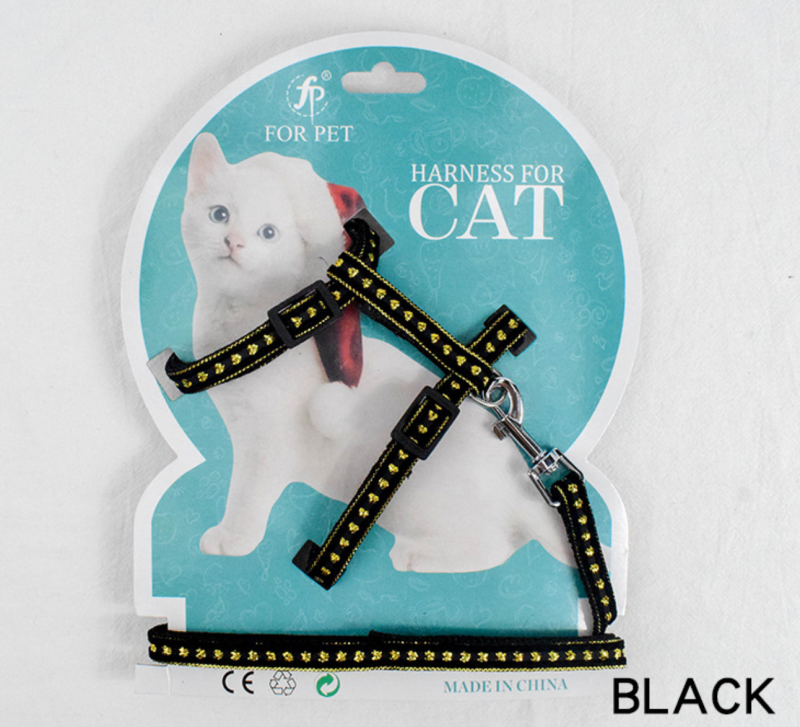 Cat-themed Chest Strap Set