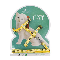 Cat-themed Chest Strap Set