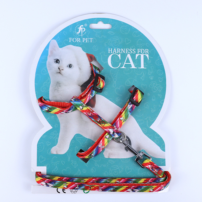 Cat-themed Chest Strap Set