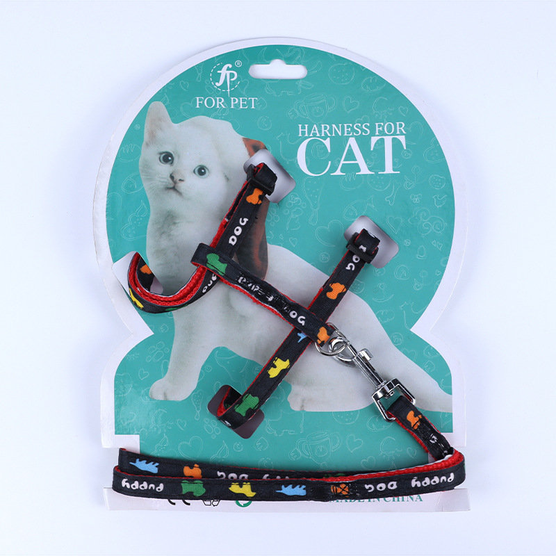 Cat-themed Chest Strap Set