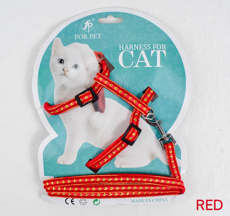 Cat-themed Chest Strap Set