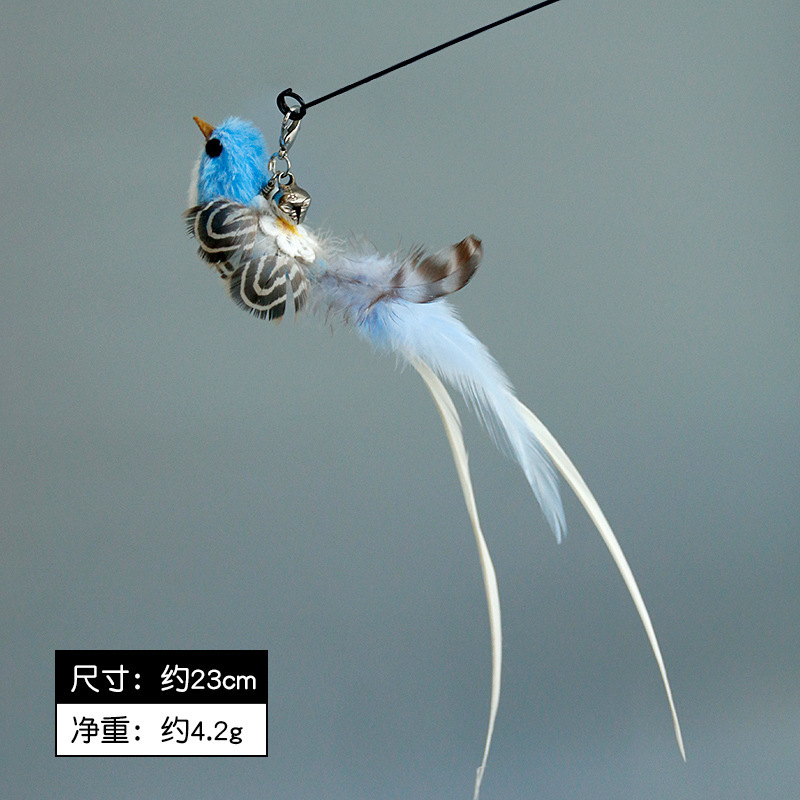 Simulated bird replacement head