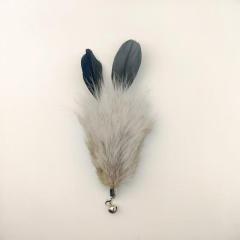Fox fur feather replacement head