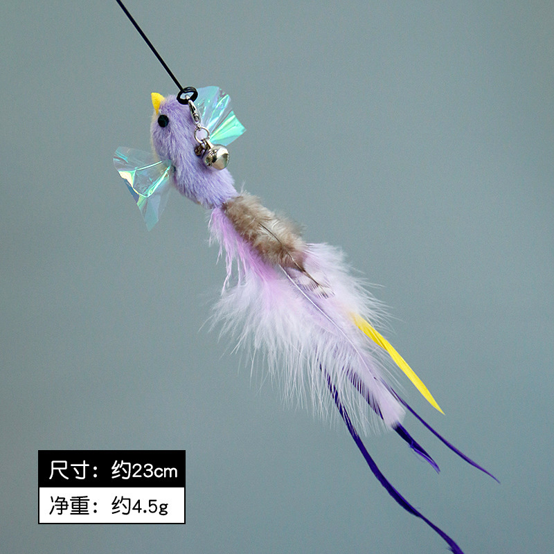 Simulated bird replacement head