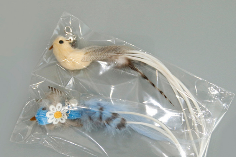 Simulated bird replacement head