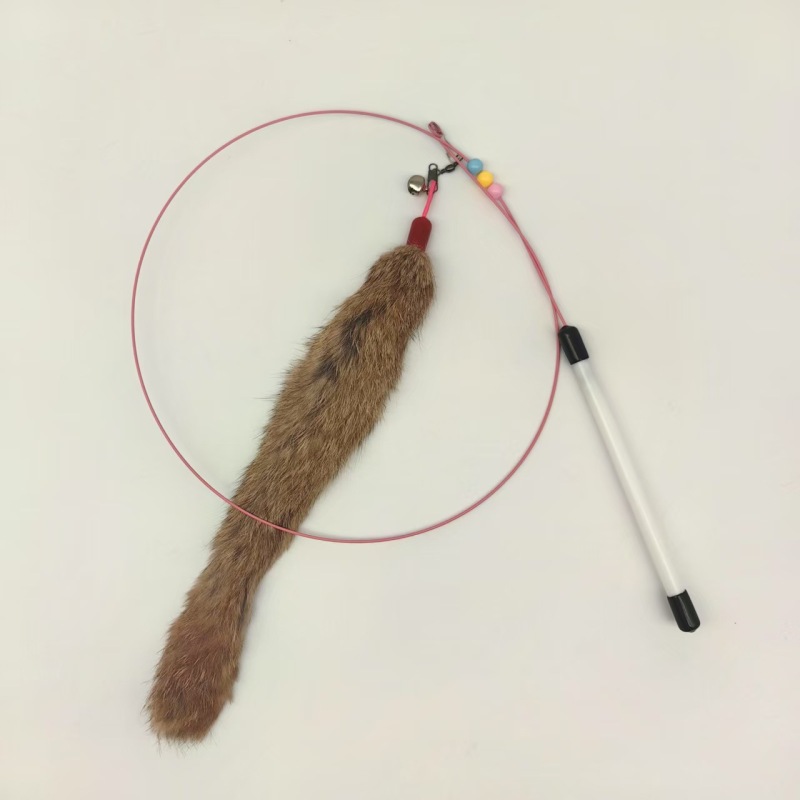 Natural colored rabbit hair replacement head