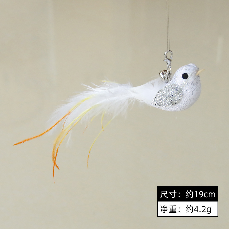 Simulated bird replacement head