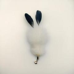 Fox fur feather replacement head