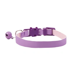 New Pet Supplies Macaron Soft Pu Collar Top Layer Leather Ornament for Dogs Cats