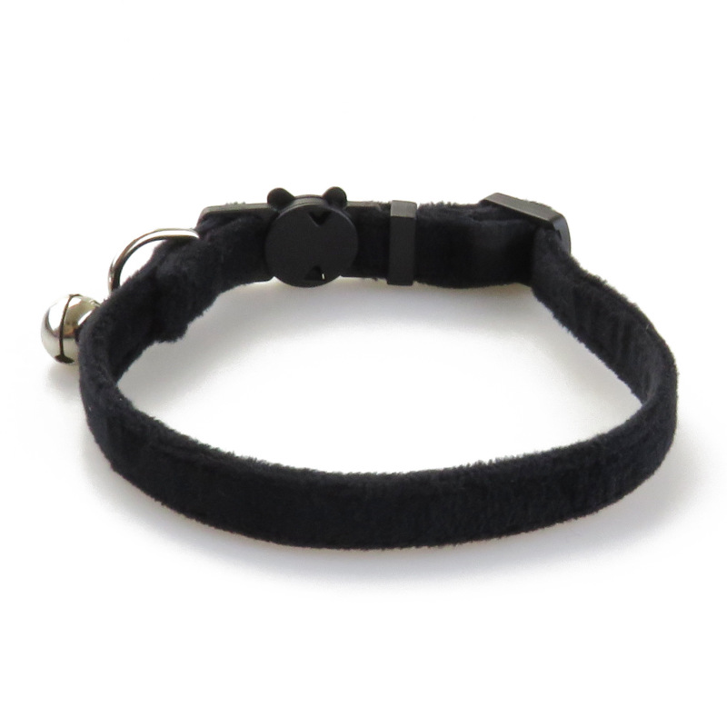 Cat Collar with Bell Cute Ruffle Skirt Design Soft Adjustable Kitten Neck