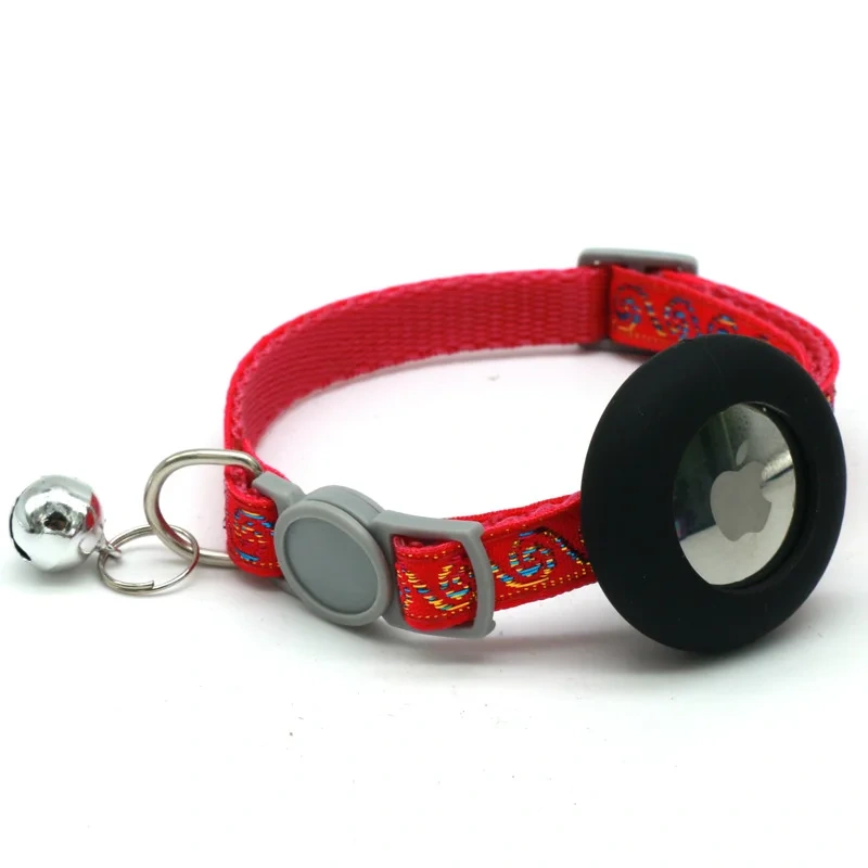 Elegant Simple Dog Collar Soft Durable Nylon Puppy Print Quick-Release Buckle Adjustable Reflective Strap Personalized Features