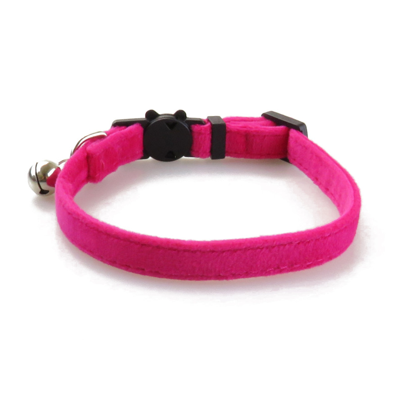 Cat Collar with Bell Cute Ruffle Skirt Design Soft Adjustable Kitten Neck