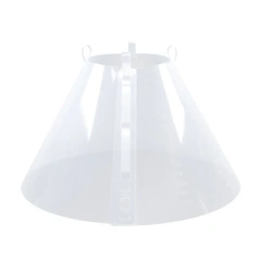 Transparent Pet Elizabethan Collar Dog Ne Circle with Traction Rope Anti-Bite Anti-Li Protective Headset  Dog Collar