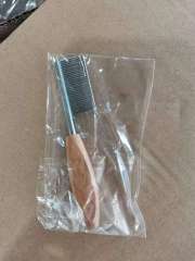 Stainless steel pet grooming comb for cats and dogs