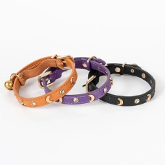 2025 New Design Cute Pet Cat Dog Collar Lovely Moon Kitten Puppy Necklace Cat Accessories