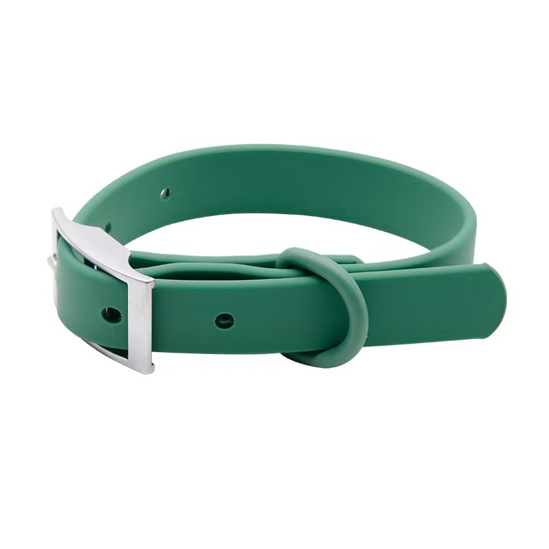 Cat Dog Collars Adjustable PVC Pet Collar Candy Color