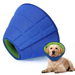 ZMaker Breathable Dog Cone Collar Elizabethan Cone Alternative Adjustable Pet Recovery Collar Prevent Licking Scratching
